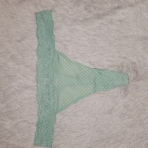 VINTAGE VICTORIAS SECRET ANGELS LOW-RISE THONG LARGE